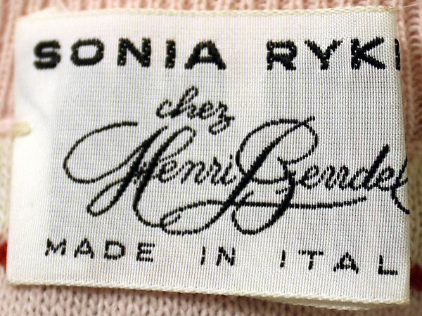 Ensemble, Sonia Rykiel (French, 1968–2019; 2021–present), wool, French