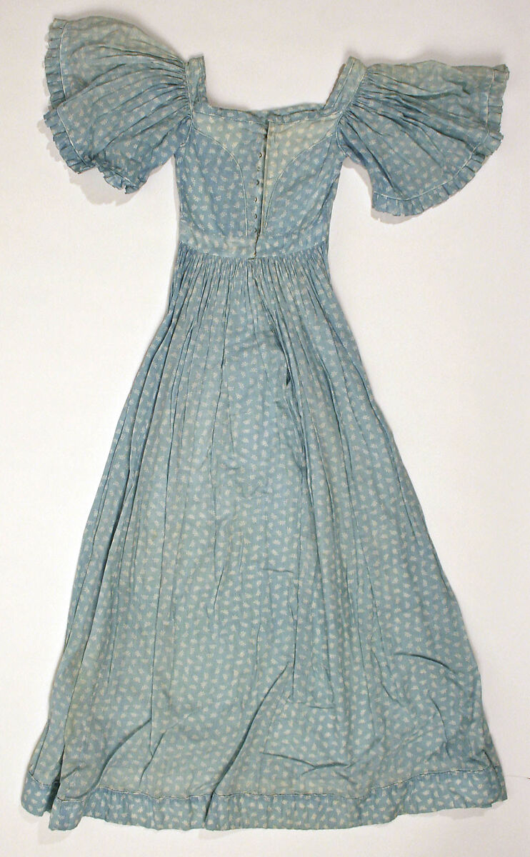 Dress, cotton, British