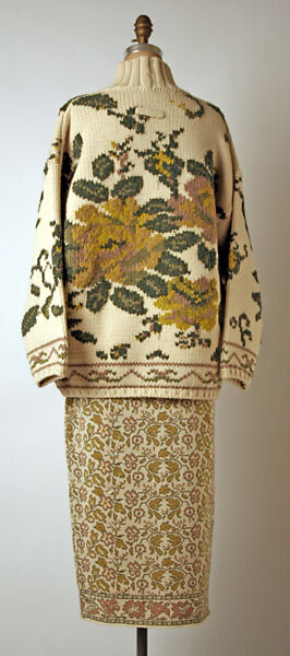 Ensemble, Jean Paul Gaultier (French, born 1952), wool, French