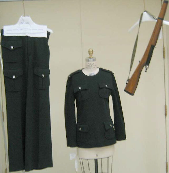 Ensemble, Rudi Gernreich (American (born Austria), Vienna 1922–1985 Los Angeles, California), wool, metal, wood, cotton, American