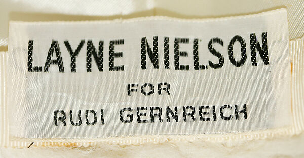 Ensemble, Rudi Gernreich (American (born Austria), Vienna 1922–1985 Los Angeles, California), silk, synthetic fiber, American