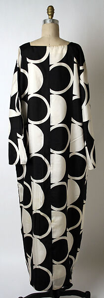 Evening dress, Rudi Gernreich (American (born Austria), Vienna 1922–1985 Los Angeles, California), silk, American