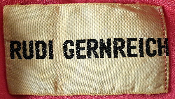 Dress, Rudi Gernreich (American (born Austria), Vienna 1922–1985 Los Angeles, California), silk, American