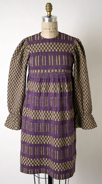 Dress, Rudi Gernreich (American (born Austria), Vienna 1922–1985 Los Angeles, California), wool, American 