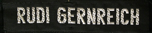 Dress, Rudi Gernreich (American (born Austria), Vienna 1922–1985 Los Angeles, California), [no medium available], American