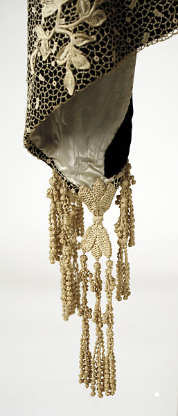 Dolman, House of Worth (French, 1858–1956), wool, metallic thread, French