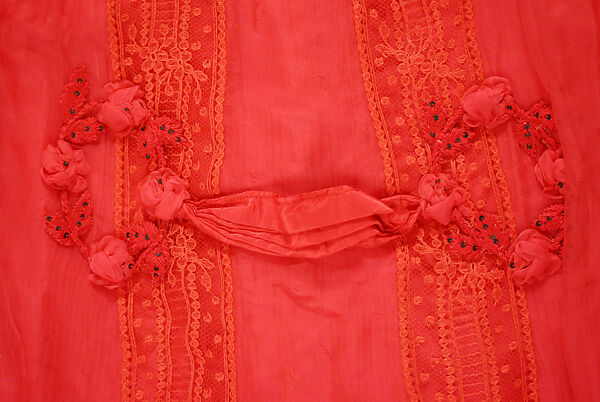 Evening dress, Jacques Doucet (French, Paris 1853–1929 Paris), silk, French