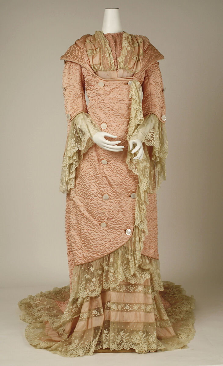Negligée, Félix (French, 1846–1901), silk, French 