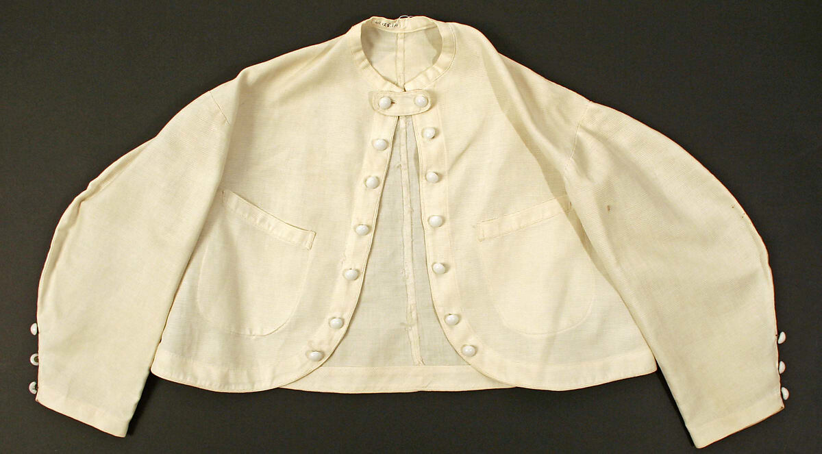 Suit, cotton, American or European