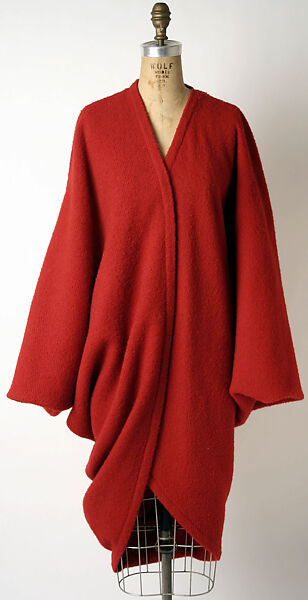Coat, Issey Miyake (Japanese, 1938–2022) for, wool, Japanese 