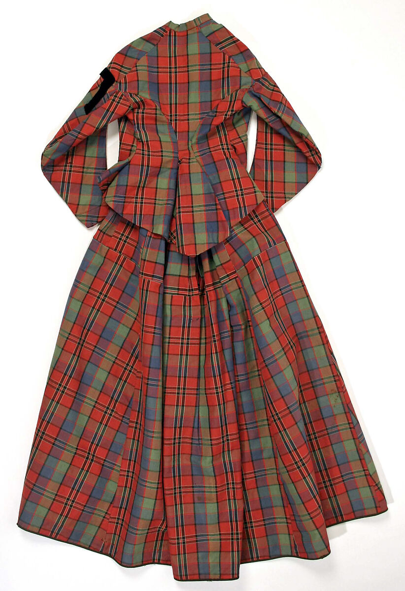 Dress, wool, American or European