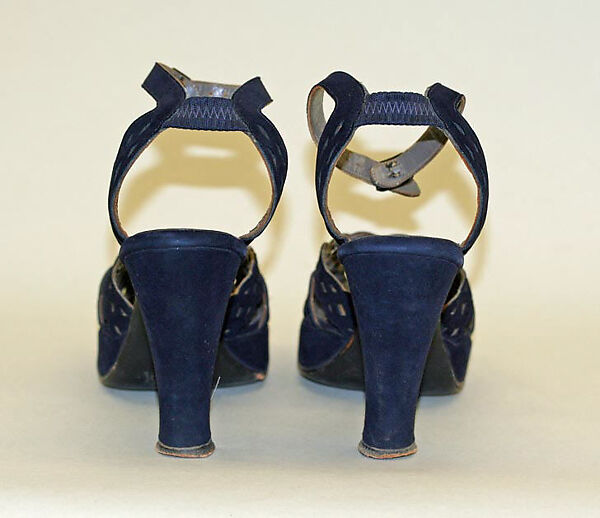 Sandals, French Bootery, leather, American