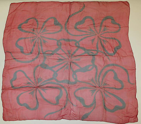 Scarf, House of Chanel (French, founded 1910), silk, French 