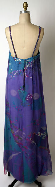 Evening ensemble, Hanae Mori (French, 1977–2004), silk, Japanese