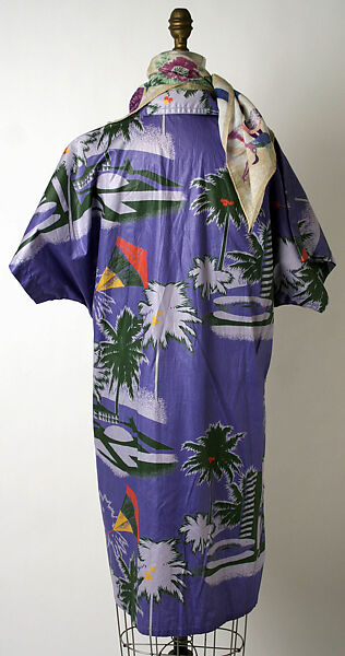 Ensemble, Issey Miyake (Japanese, 1938–2022), cotton, Japanese