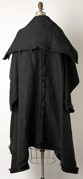 Coat, Issey Miyake (Japanese, 1938–2022), linen, alpaca, Japanese