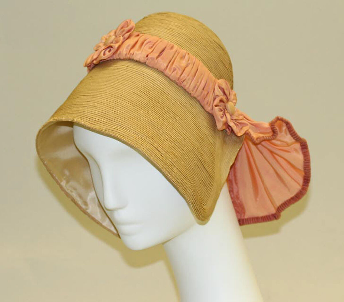 Bonnet, straw, American 