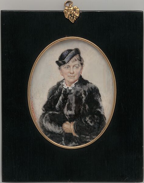 Anne Goldthwaite, Sarah Eakin Cowan (1873–1958), Watercolor on ivory, American 