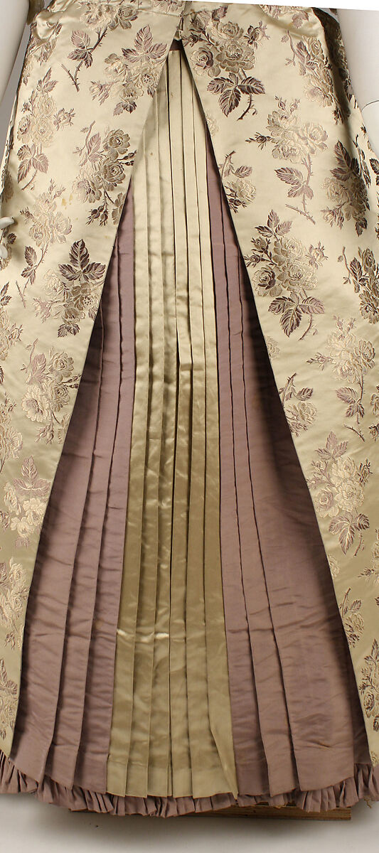 Dress, Mrs. E. Brennen, silk, American