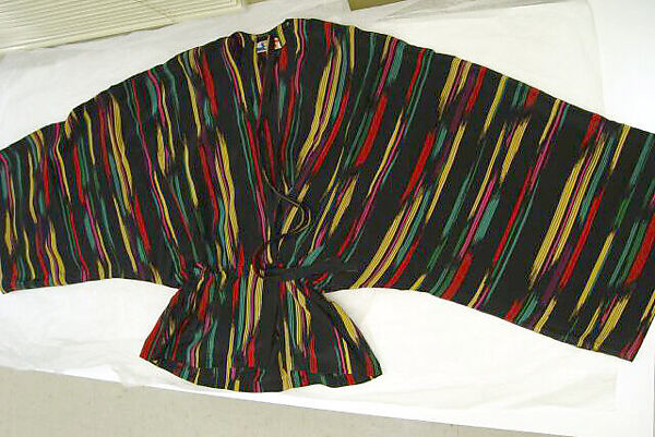 Ensemble, Issey Miyake (Japanese, 1938–2022), silk, Japanese