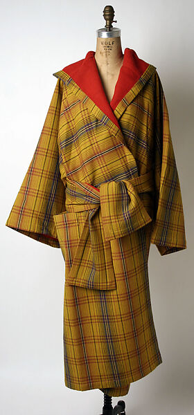 Coat, Issey Miyake (Japanese, 1938–2022), wool, Japanese