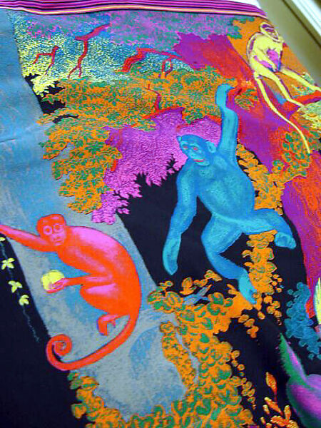 Evening ensemble, Issey Miyake (Japanese, 1938–2022), silk, Japanese