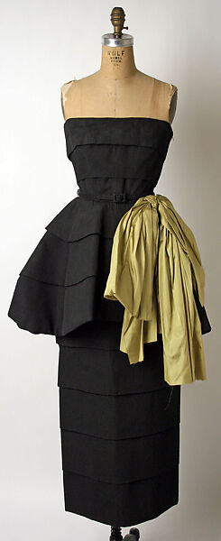 Evening ensemble, Edward Molyneux (French (born England), London 1891–1974 Monte Carlo), silk, French 