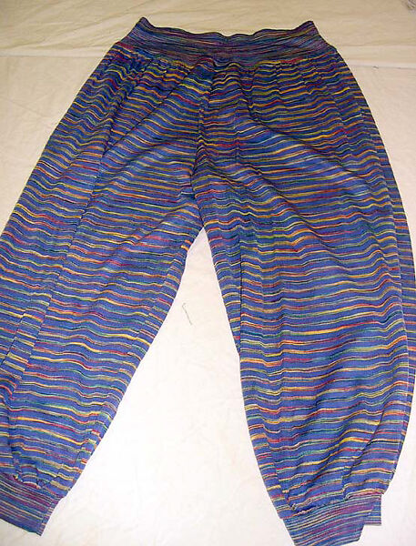 Ensemble, Missoni (Italian, founded 1953), silk, synthetic fiber, plastic, Italian