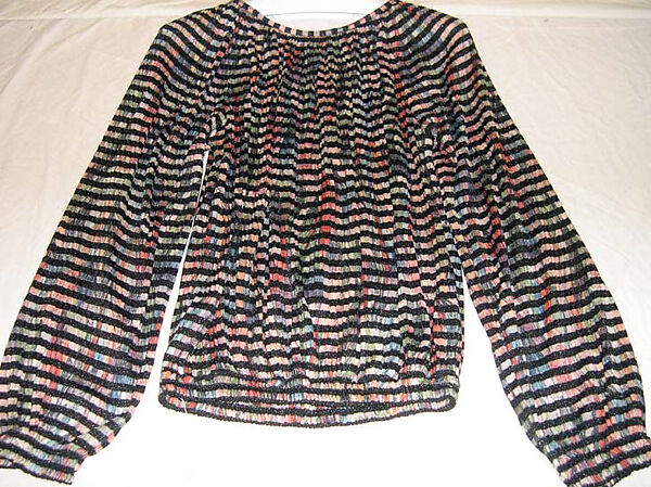 Evening ensemble, Missoni (Italian, founded 1953), synthetic fiber, lurex, Italian