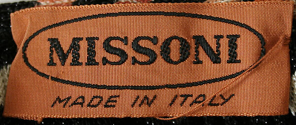 Evening ensemble, Missoni (Italian, founded 1953), synthetic fiber, lurex, Italian