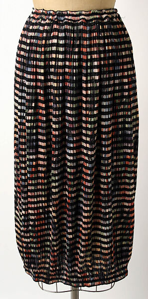 Evening ensemble, Missoni (Italian, founded 1953), synthetic fiber, lurex, Italian