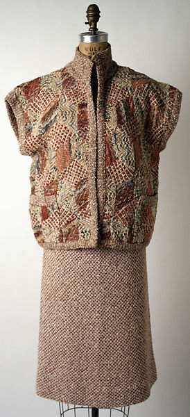 Ensemble, Missoni (Italian, founded 1953), wool, synthetic fiber, Italian 
