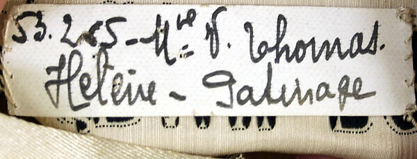 Evening dress, Paul Poiret (French, Paris 1879–1944 Paris), silk, metallic, French