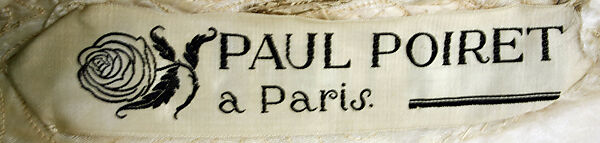 Evening dress, Paul Poiret (French, Paris 1879–1944 Paris), silk, metallic, French