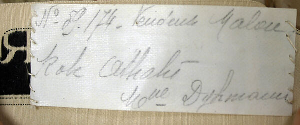 Evening dress, Paul Poiret (French, Paris 1879–1944 Paris), silk, metallic thread, plastic, glass, French