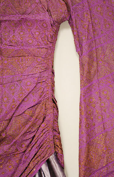 Evening dress, Paul Poiret (French, Paris 1879–1944 Paris), silk, metallic thread, French