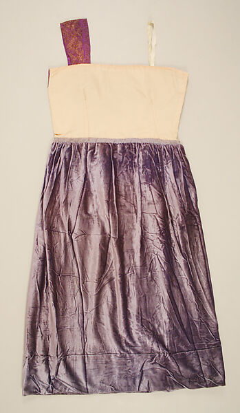 Evening dress, Paul Poiret (French, Paris 1879–1944 Paris), silk, metallic thread, French