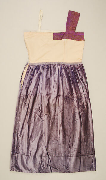 Evening dress, Paul Poiret (French, Paris 1879–1944 Paris), silk, metallic thread, French