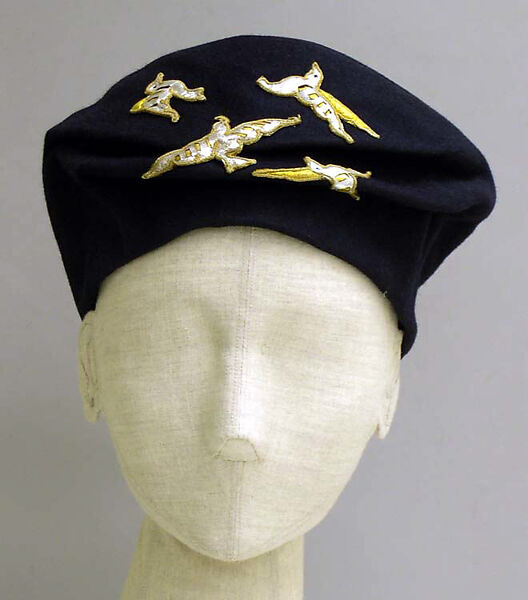 Ensemble, Paul Poiret (French, Paris 1879–1944 Paris), silk, felt, metallic thread, French