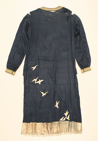 Ensemble, Paul Poiret (French, Paris 1879–1944 Paris), silk, felt, metallic thread, French