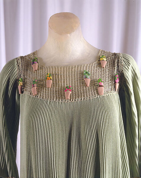 Ensemble, Paul Poiret (French, Paris 1879–1944 Paris), wool, metal, leather, French