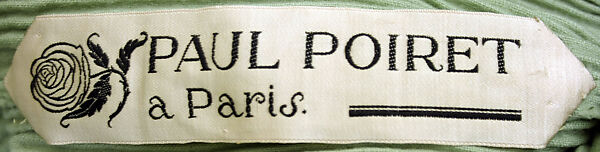 Ensemble, Paul Poiret (French, Paris 1879–1944 Paris), wool, metal, leather, French