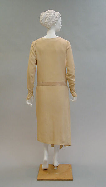 Dress, Paul Poiret (French, Paris 1879–1944 Paris), silk, glass, French