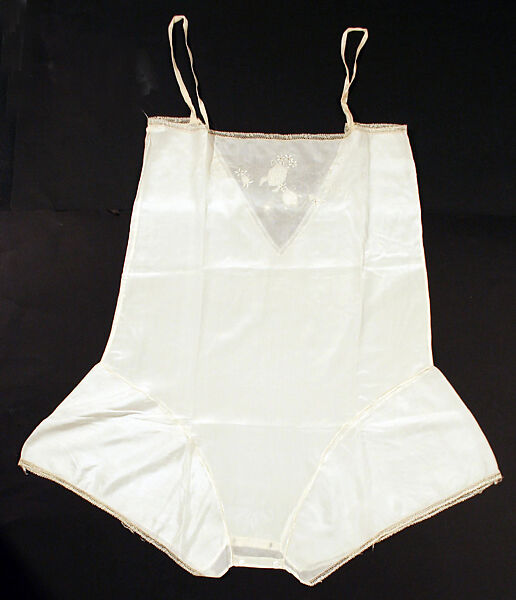 Wedding ensemble, (a–d) House of Patou (French, founded 1914), silk, glass, metallic thread, linen, cotton, French