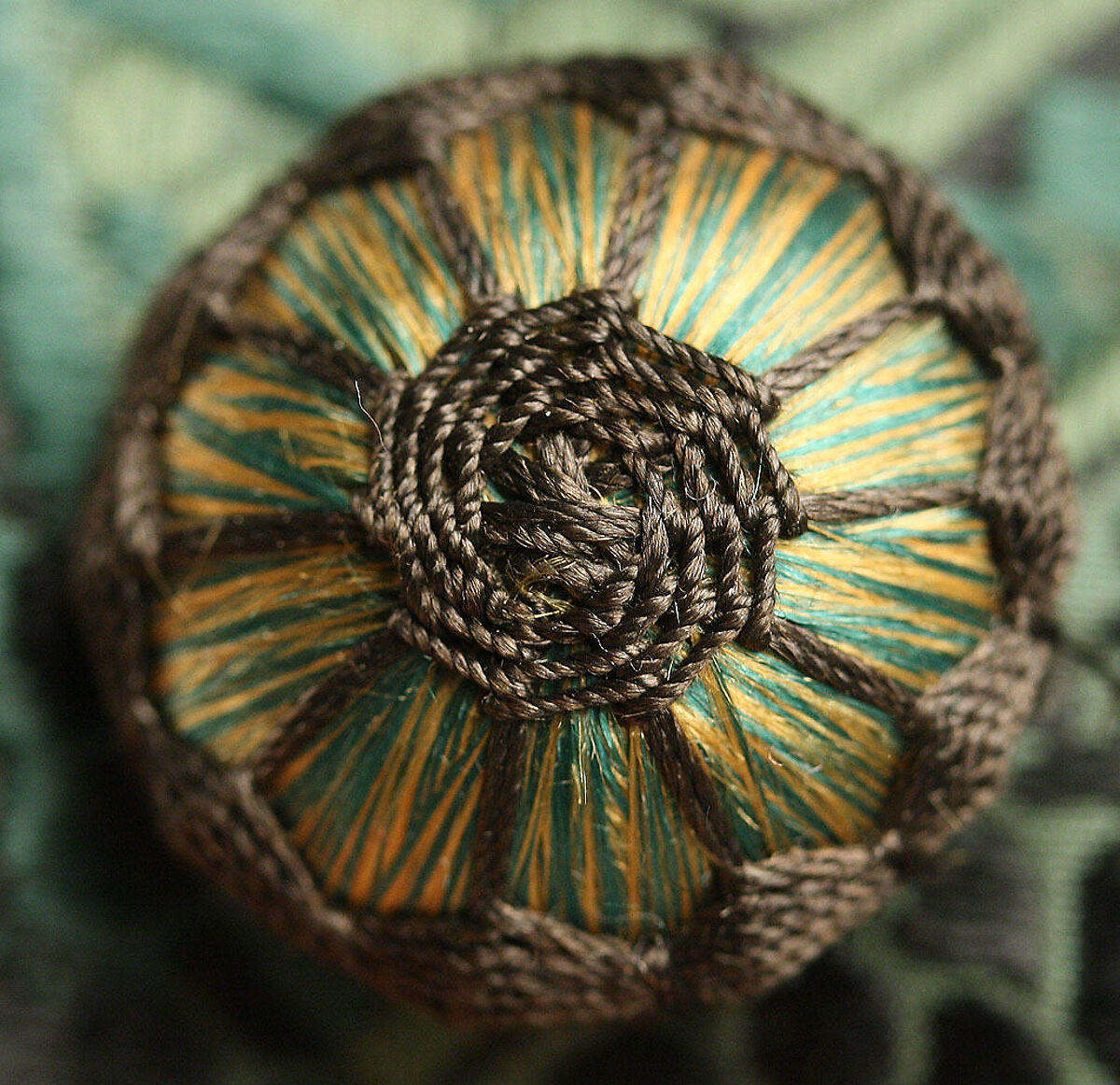 Dress, silk, American