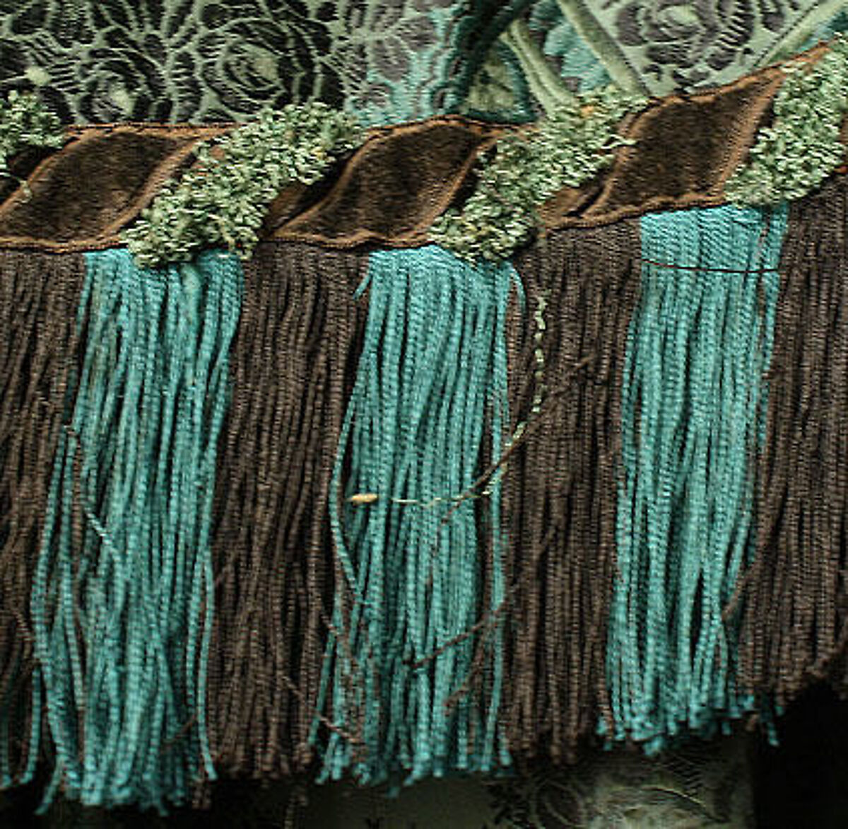 Dress, silk, American