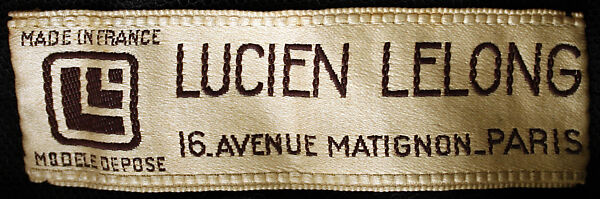 Evening dress, Lucien Lelong (French, 1889–1958), silk, French