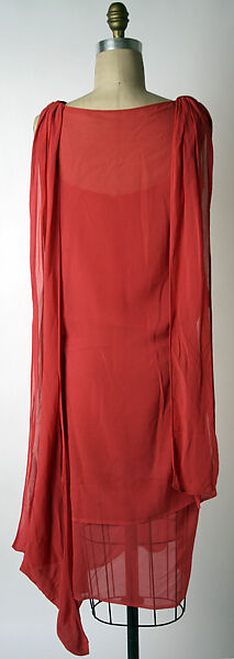 Dinner dress, House of Patou (French, founded 1914), silk, French