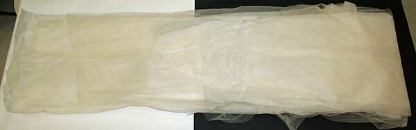 Wedding ensemble, House of Patou (French, founded 1914), silk, glass, wire, French