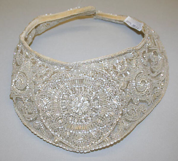 Wedding ensemble, House of Patou (French, founded 1914), silk, glass, wire, French